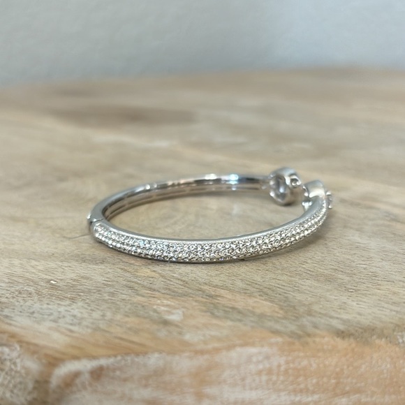 Sparkly Hinged Cuff Bracelet - Picture 5 of 8